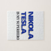 Nikola Tesla ist mein Superheld Puzzle (Horizontal)