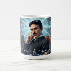 Nikola Tesla Kaffeetasse