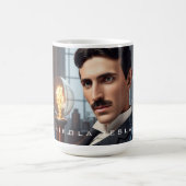 Nikola Tesla Kaffeetasse (Mittel)