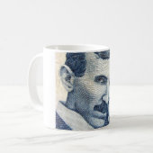 Nikola Tesla Kaffeetasse (Vorderseite Links)