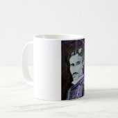 Nikola Tesla Kaffeetasse (Vorderseite Links)
