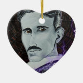 Nikola Tesla Keramikornament (Vorne)