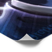 Nikola Tesla Man of Lightning Poster (Ecke)