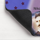 Nikola Tesla-Mauspad Mousepad (Ecke)