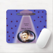 Nikola Tesla-Mauspad Mousepad (Mit Mouse)