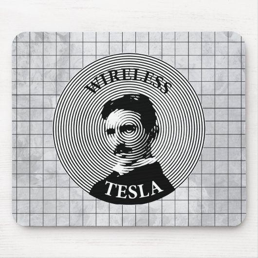 Nikola Tesla Mousepad (Vorne)