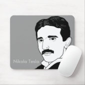 Nikola Tesla Mousepad (Mit Mouse)