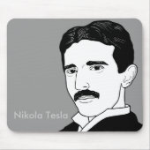 Nikola Tesla Mousepad (Vorne)