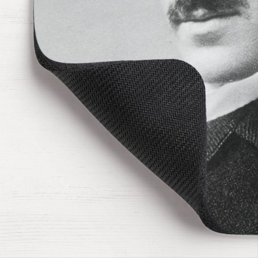 Nikola Tesla Mousepad (Ecke)
