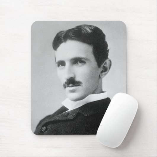 Nikola Tesla Mousepad (Mit Mouse)