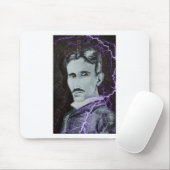 Nikola Tesla Mousepad (Mit Mouse)