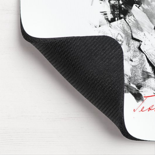 Nikola Tesla Mousepad (Ecke)