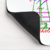 Nikola Tesla Mousepad (Ecke)