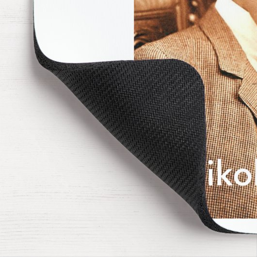 Nikola Tesla Mousepad (Ecke)