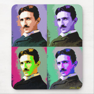 Nikola Tesla Mousepad