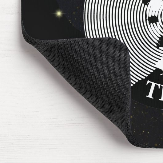 Nikola Tesla Mousepad (Ecke)