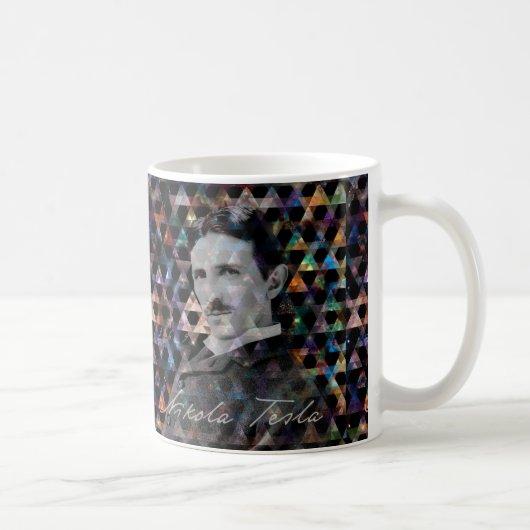 Nikola Tesla mug Kaffeetasse (Rechts)