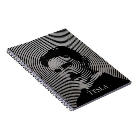 Nikola Tesla Notizblock (Rechte Seite)