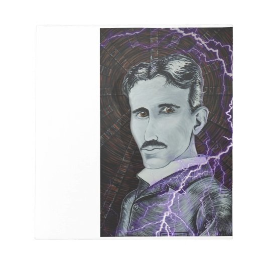 Nikola Tesla Notizblock (Vorderseite)