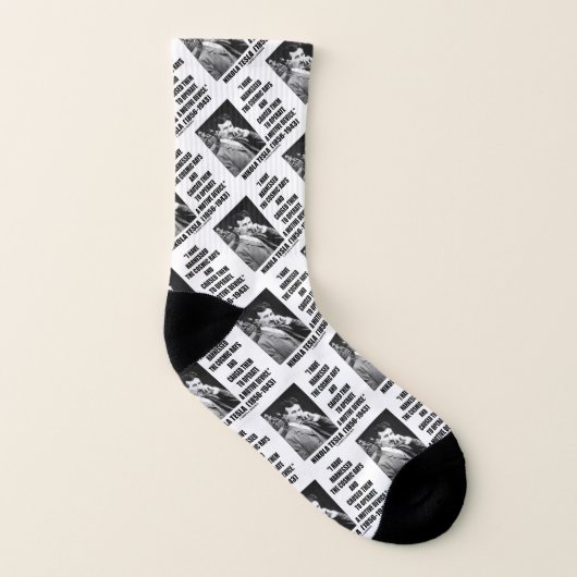 Nikola Tesla nutzte das kosmische Rays-Gerät Socken (Rechts - Außen)