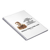 Nikola Tesla nutzte kosmische Rays-Motive Notizblock (Rechte Seite)