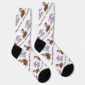 Nikola Tesla nutzte kosmische Rays-Motive Socken (Rechts)