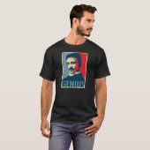 Nikola Tesla Obama T-Shirt (Vorne ganz)