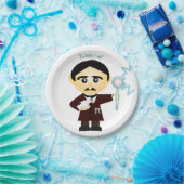 Nikola Tesla Pappteller (Party)