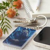 "Nikola Tesla - Pocket Genius" Schlüsselring (Vorderseite rechts)