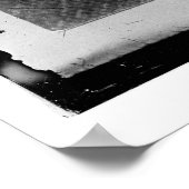 Nikola Tesla Portrait Poster (Ecke)