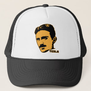 Nikola Tesla-Porträt-Hut Truckerkappe