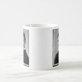 Nikola Tesla-Porträt Kaffeetasse (Mittel)