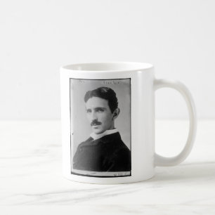 Nikola Tesla-Porträt Kaffeetasse