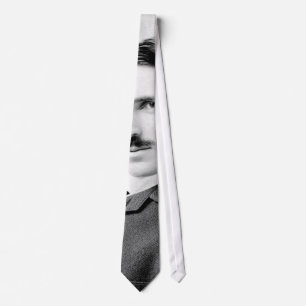 Nikola-Tesla-Porträt Krawatte
