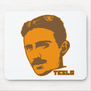 Nikola Tesla-Porträt Mousepad