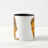 Nikola Tesla Porträt-Tasse Tasse (Zentrum)