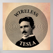Nikola Tesla Poster (Vorne)