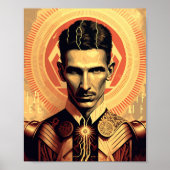 Nikola Tesla Poster (Vorne)