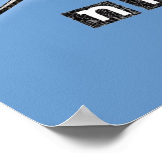 Nikola Tesla Poster (Ecke)