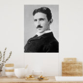 Nikola Tesla Poster (Küche)