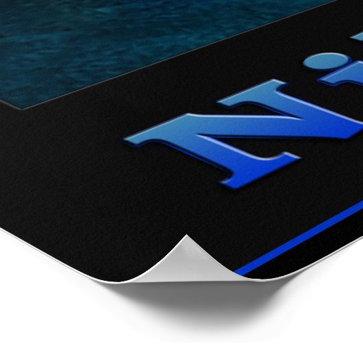 Nikola Tesla Poster (Ecke)