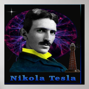 Nikola Tesla Poster