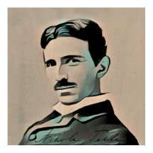 Nikola Tesla Poster