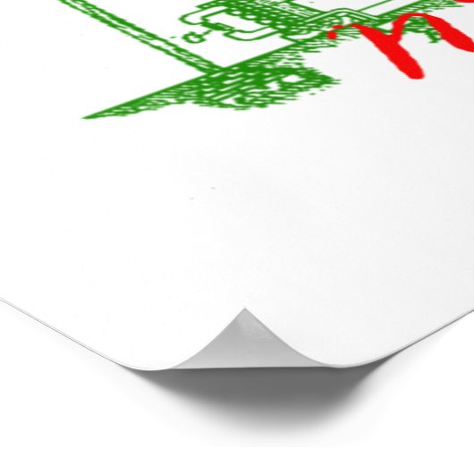 Nikola Tesla Poster (Ecke)