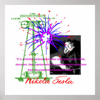 Nikola Tesla Poster