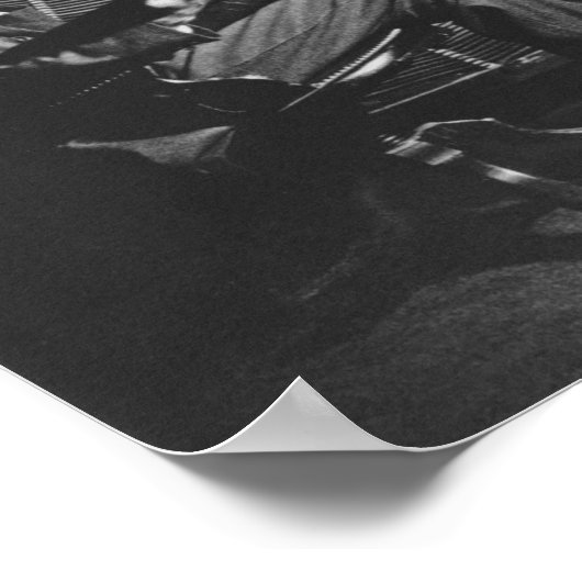 Nikola Tesla Poster (Ecke)