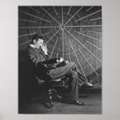 Nikola Tesla Poster (Vorne)