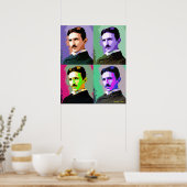 Nikola Tesla Poster (Küche)