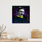 Nikola Tesla Poster (Küche)