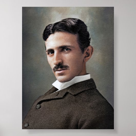 Nikola Tesla Poster (Vorne)